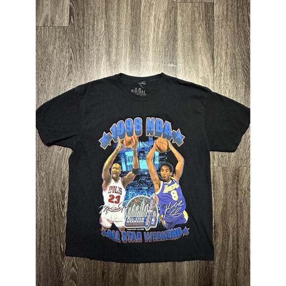 Vintage Other - 1998 NBA All-Star Vintage Michael Jordan Kobe Bryant Bulls Lakers0